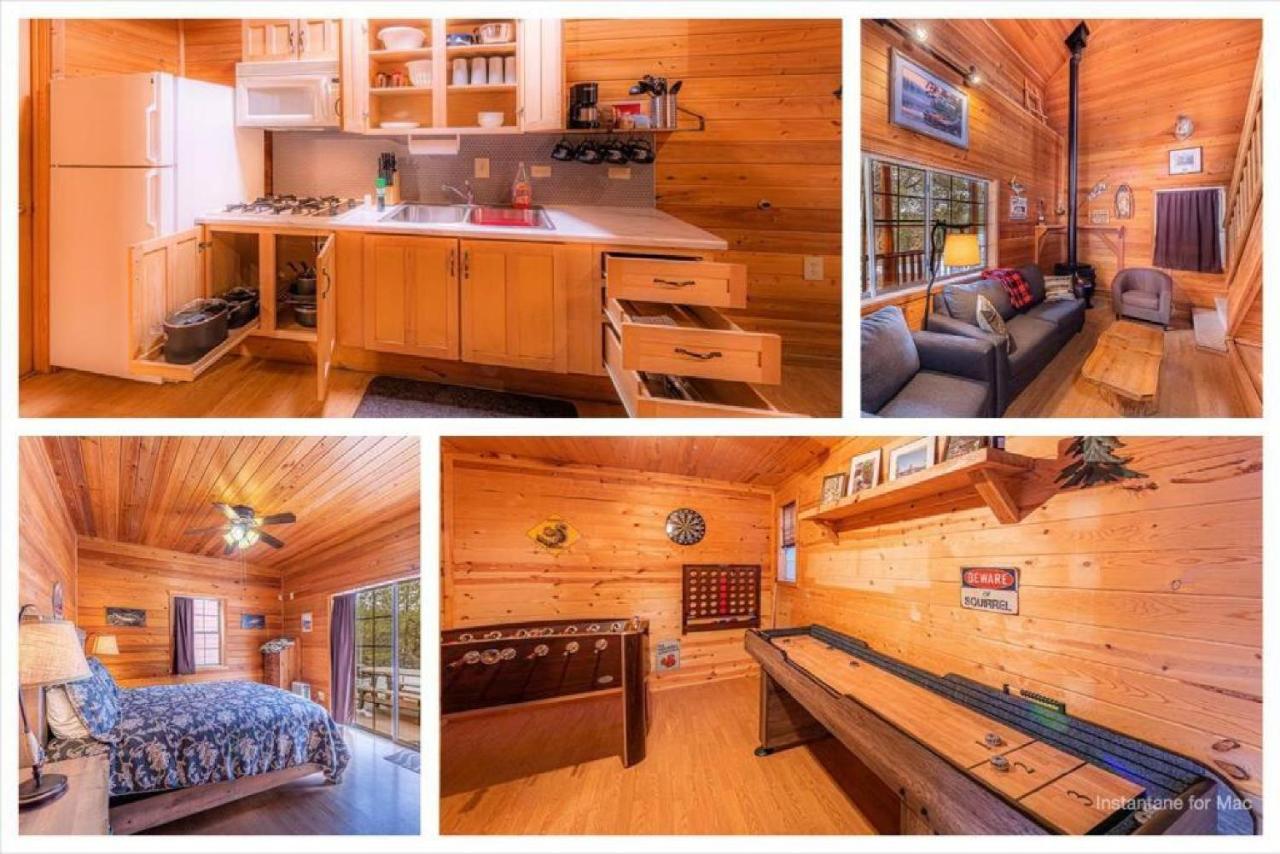 Cabin #3 Rainbow Trout - Pet Friendly- Sleeps 6 - Playground & Game Room Пейсън Екстериор снимка